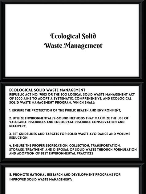 Image result for Ecological Solid Waste Management Logo
