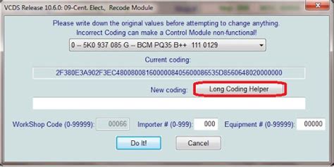 Image result for How to Retrieve Long Coding On VCDs