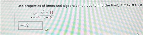 Limits Algebraic Method 的图像结果