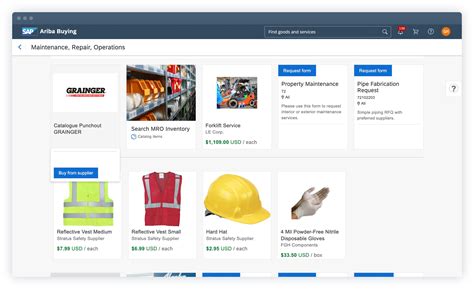 SAP Ariba Buying and Invoicing | Features of P2P Applications