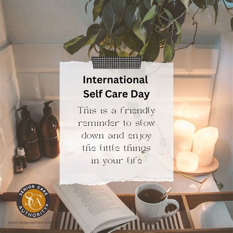 How to do self-care on International Self Care Day | Amanda Anglyn ...