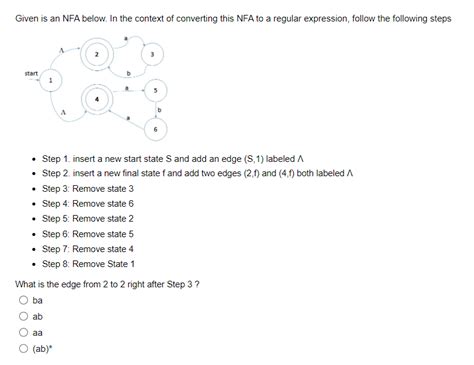 Image result for Enfa to NFA Examples Questions