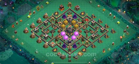 Maxed Town Hall 9 Farming Base