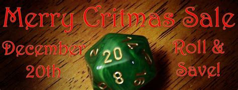 D20 Merry Critmas Sale, CCYDNE Hobbies, Long Lane, December 20 2023 ...