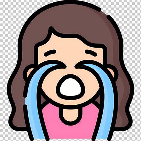 Crying Emoji - Crying Girl Emoji Illustration PNG, Clipart, Cartoon ...