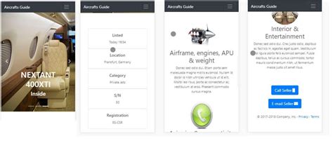 Entry #6 by sanchezmariano for Create a template for a Single Page ...