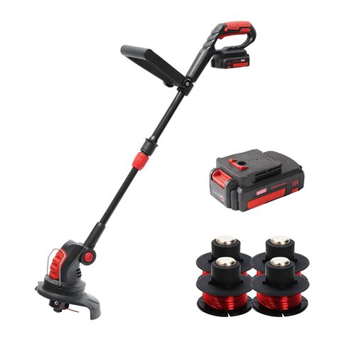MZK 20V Cordless Electric 12 Inch Weed Eater, Battery Powered ...