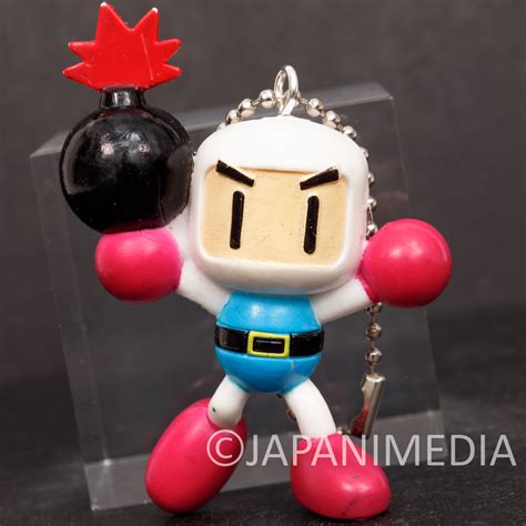 Retro RARE! Bomberman Figure Ballchian #3 Hudson JAPAN GAME FAMICOM NES ...