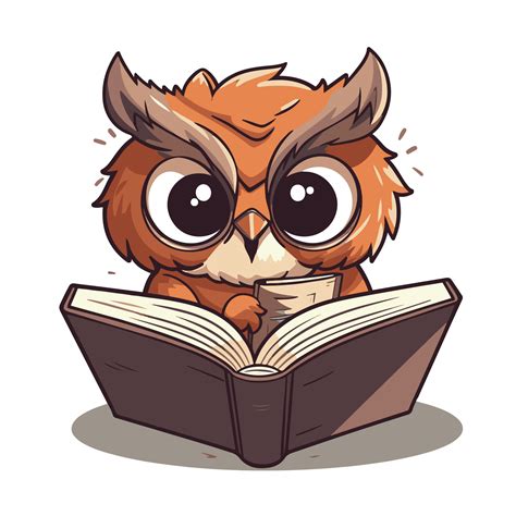 Owl Book Clip Art
