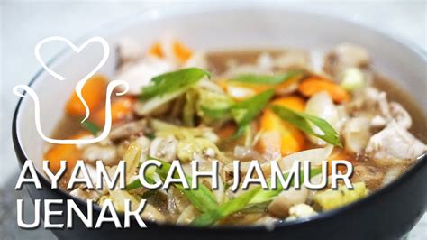 resep ayam cah jamur   YouTube