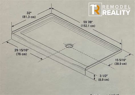 Shower Pan Sizes: Everything You Need to For Your Bathroom Remodel Know ...