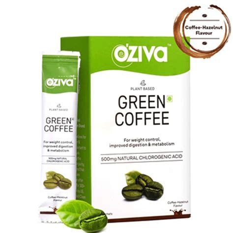 Buy OZIVA PLANT BASED GREEN COFFEE, 30 SACHETS | FOR DIGESTION & BETTER ...