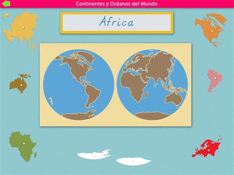 World Continents And Oceans — Mobile Montessori