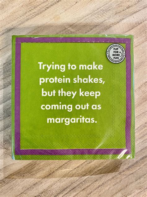 Humorous Reversible Cocktail Napkin Holy Water – Joshua & Company