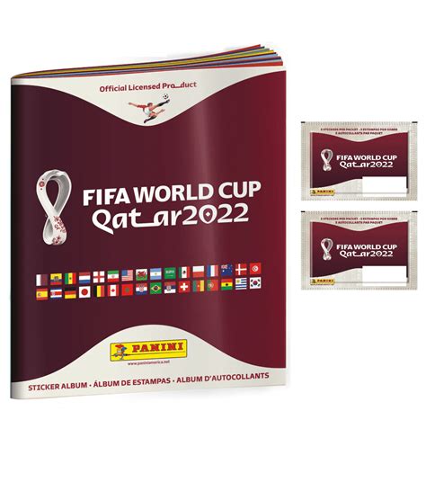Buy Panini Fifa World Cup Qatar 2022 Album With 2 Sticker Packs ...