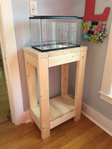 DIY 2x4 Fish Tank Stand