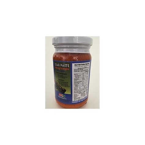 Buy MG-S Pampanga Crab Paste Taba ng Talangka MGS Food Products 227g, 8 ...