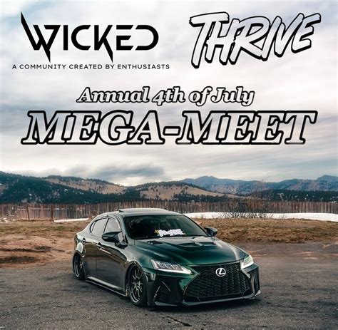 WICKED X THRIVE 6th ANNUAL 4th of July MEGA MEET ??, Colorado Springs ...