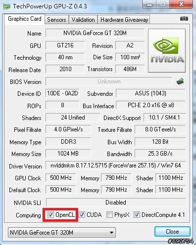 [5/26新增PhysX開啟方法]筆電顯卡是GT 320M的使用者請進來看看~也適用於K50ID與K40ID - Mobile01