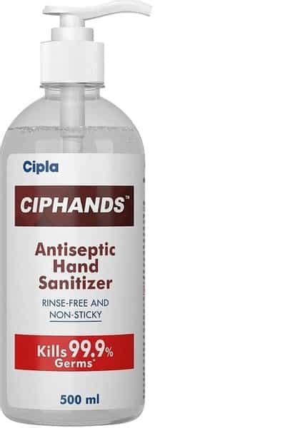 Buy CIPHANDS HAND SANITIZER 500 ML Online & Get Upto 60% OFF at PharmEasy