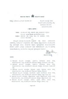 GOVT. ORDERS AND CIRCULARS - Makkala Hakku