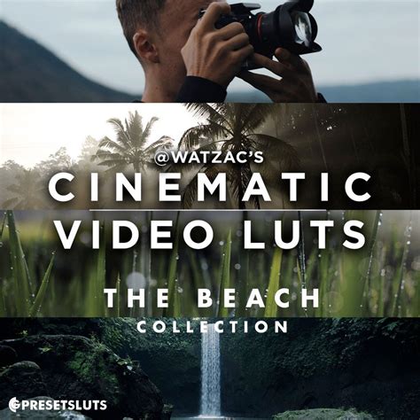 Jual Cinematic Video LUTS By Watzac ADOBE PREMIERE DAVINCI RESOLVE ...