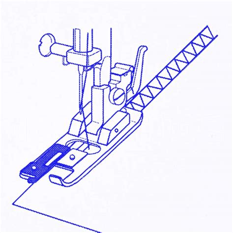 SYGA Overlock Overcast Presser Foot Sewing Machine Fits All Low Shank ...