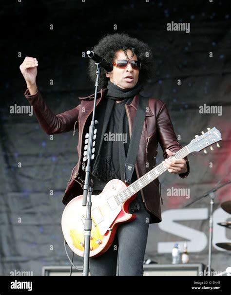 William DuVall, of Alice In Chains performing live at Sonisphere ...