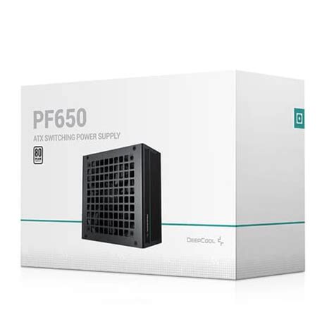 Deepcool PF650 SMPS | 80 Plus Standard PSU |Mdcomputers.in