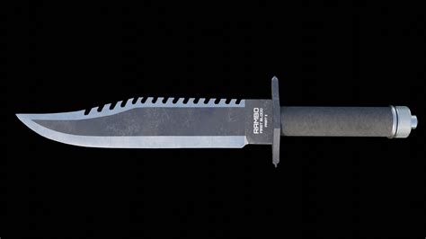 Rambo Knife Model - TurboSquid 2143117