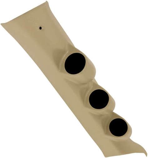 Buy GlowShift Tan Triple Pillar Gauge Pod Compatible with GMC Sierra ...