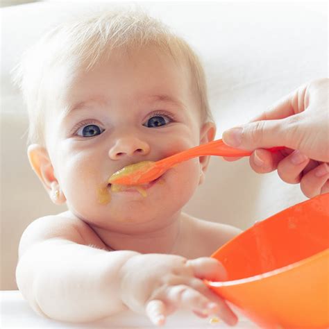 Babies Eating First Solids 的图像结果