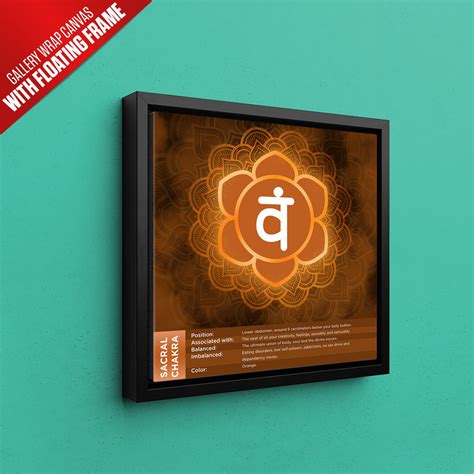 Sacral Chakra VAM Mandala Wall Art – Ritwikas