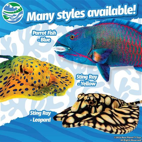 Real Planet 36 Manta Ray Stuffed Animal - Plush Toy Sea India | Ubuy
