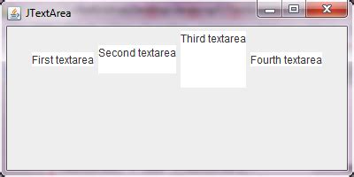 JTextArea 的图像结果