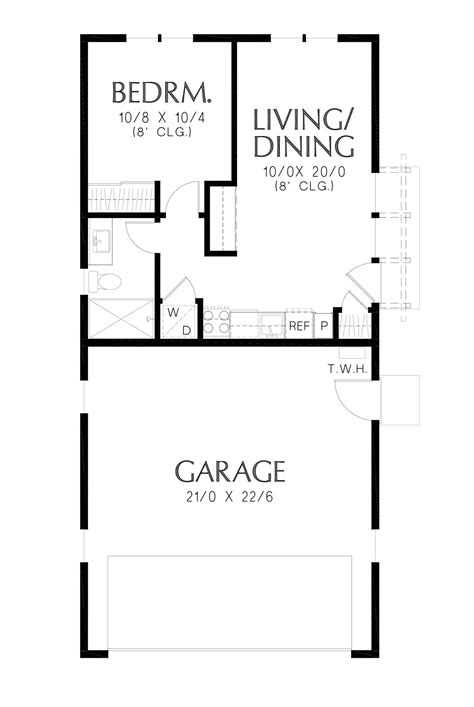 Home Floor Plans Attached Garage