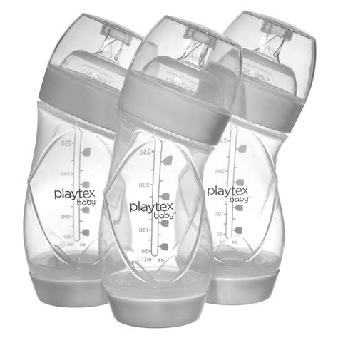 Playtex Baby VentAire Complete Tummy Comfort Baby Bottle, 9 Oz (3 Count ...