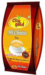 City Gold Tea® Hi Choice Tea 250 Grams (Pack of 4) 250gm X 4 Packet ...