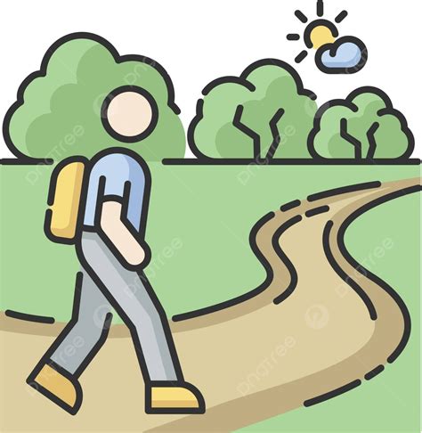 Walking Trail Clipart
