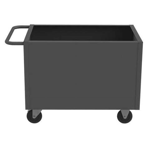 Zoro Select Box Truck, 1400 lb., 42 In.L 4ST-SM-2436-5PO-95 | Zoro