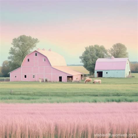 Pastel Farm | Stable Diffusion Online