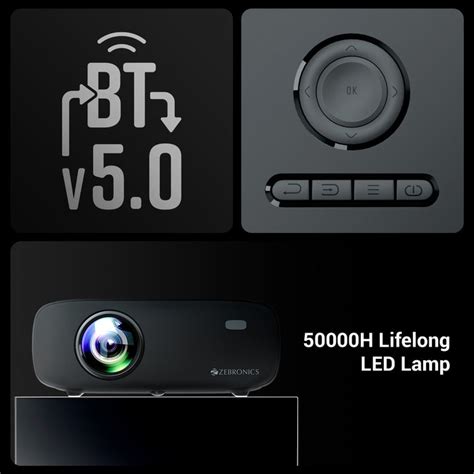 Zebronics PixaPlay 55 LED Projector