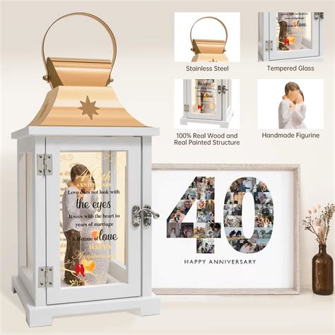 40th Wedding Anniversary Items 31 40th Anniversary Gifts To Celebrate