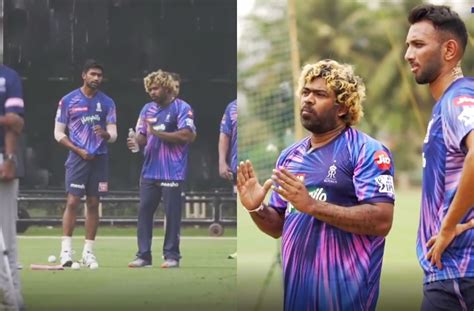IPL 2022:[Watch]RR bowlers receive insights from Malinga