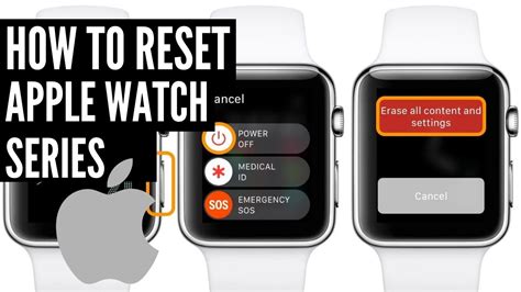 Resetting Apple Watch 的图像结果