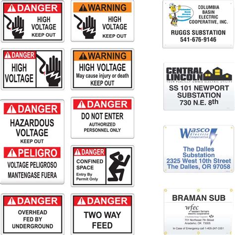 Image result for Electrical Substation Prohibitory Signs