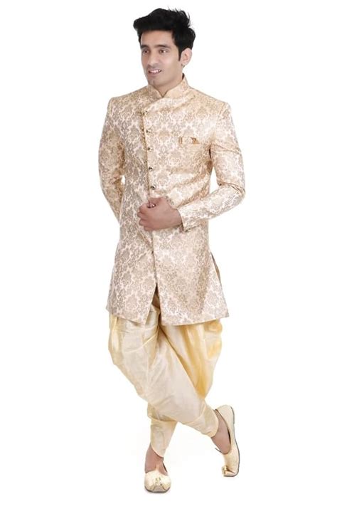 Buy MANODO Men's Stylish Traditional Ethnic Wear Indo Western Dress ...
