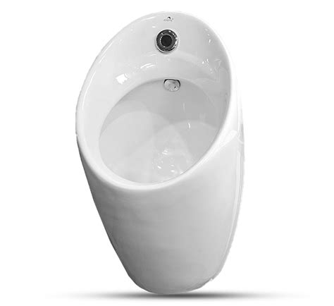 Automatic Ceramic Material Wall Mount Bracket Dual Operation Urinal Flusher