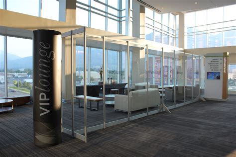 VIP Lounge Set Up on Second Floor at Utah Valley Convention Center