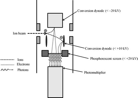 Figure 12.9 Schematic diagram showing working principle of a Daly detector